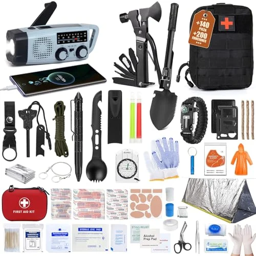 Kit de supervivencia Gemmac 140 en 1 por 75,52 € (antes 83,99 €)