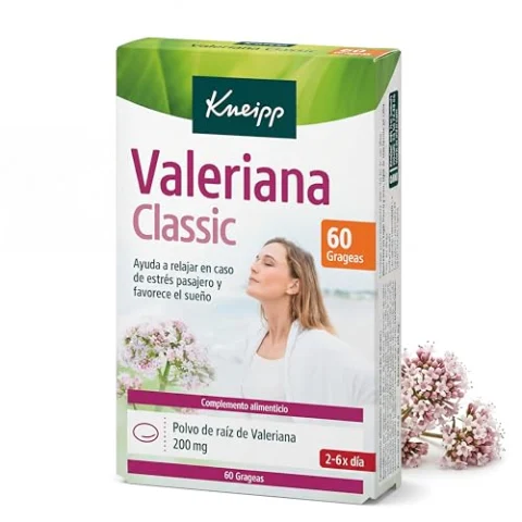 Kneipp Valeriana Classic: 60 grageas