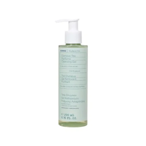 KORRES OLYMPUS TEA gel limpiador facial