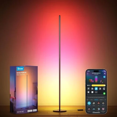 Lámpara de pie LED Govee RGBIC por 53,99 € (-40 %)