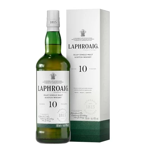 Laphroaig 10 Años Single Malt Whisky por 30,98 € (antes 35,99 €)