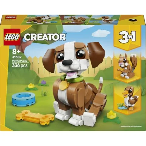 LEGO Creator 3 en 1 Animales: cachorro, ardilla o pato