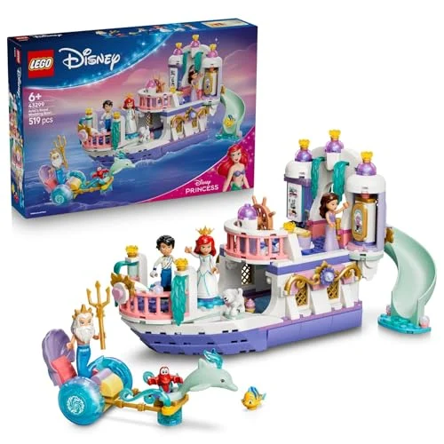 LEGO Disney Barco de la Boda Real de Ariel por 52,49 € (-25 %)
