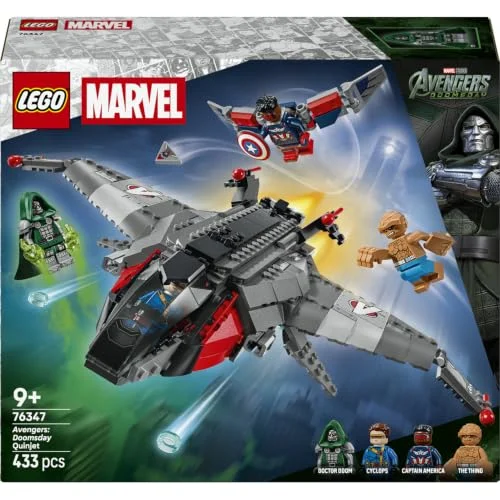 LEGO Marvel Quinjet de Avengers: Doomsday por 47,99 € (-20 %)