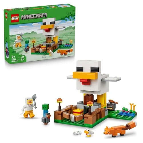 LEGO Minecraft La Granja de Gallinas por 14,99 € (-25 %)