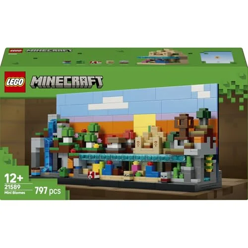 LEGO Minecraft Minibiomas 21589 por 44,99 € (-25 %)