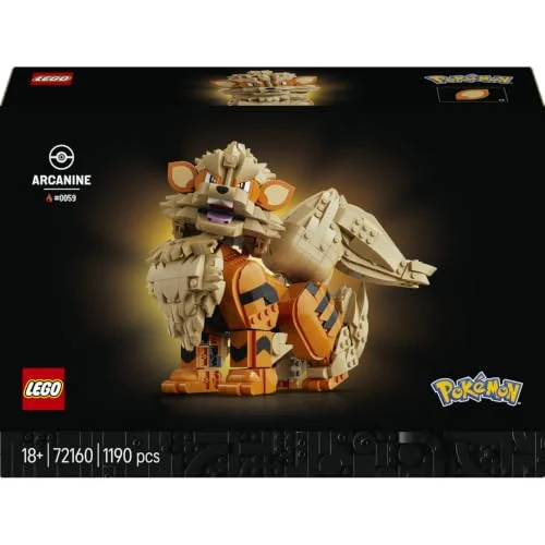 LEGO Pokémon Arcanine 72160 por 79,99 €: 20 % de descuento