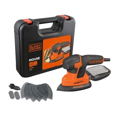 Lijadora de detalles BLACK+DECKER Mouse 120W por 39,29 € (-23 %)