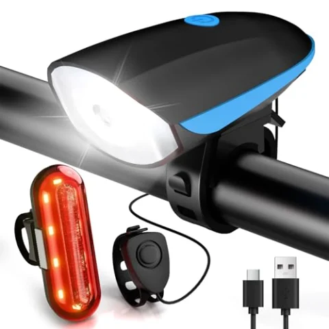 Luces Gobikey para bicicleta con zumbador
