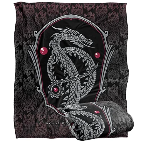 Manta House of the Dragon de tacto sedoso