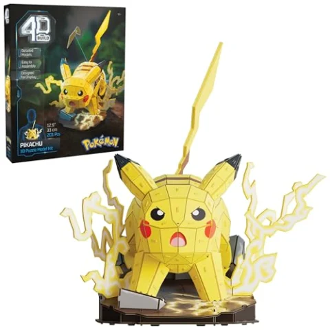 Maqueta 3D de Pikachu 4D Build