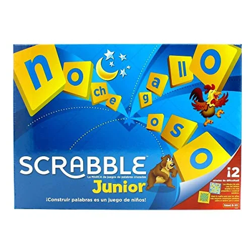 Mattel Games Scrabble Junior en español por 17,99 € (36 % menos)