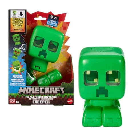 Mattel Minecraft Mi Mascota Creeper interactivo