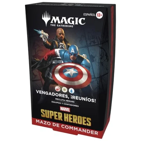 Mazo Commander de Magic: The Gathering Marvel Vengadores