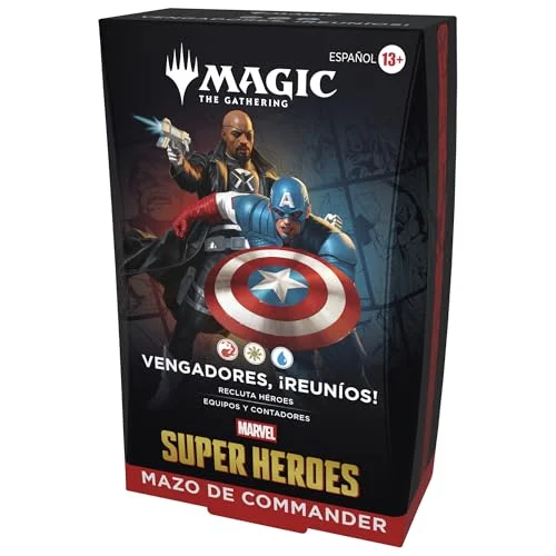 Mazo Commander de Magic: The Gathering Marvel Vengadores por 63,55 € (-18 %)