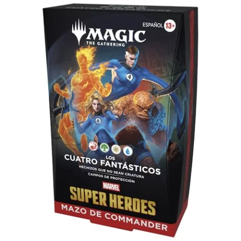 Mazo Commander Marvel Los Cuatro Fantásticos