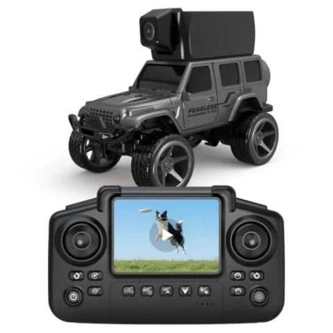 Mini coche RC FPV 1:64 con cámara