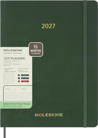 Moleskine Agenda Semanal 2026-2027