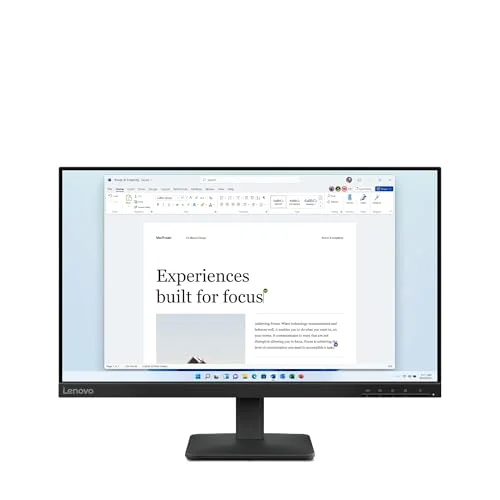 Monitor Lenovo L24-4e IPS Full HD de 23,8″ por 74,99 € (-25 %)