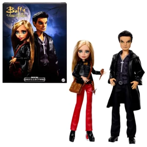 Monster High Skullector Buffy y Ángel