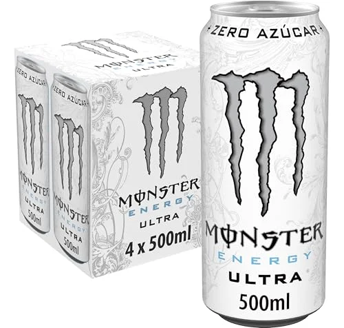 Monster Ultra White sin azúcar, pack de 4 por 5,28 € (-21 %)