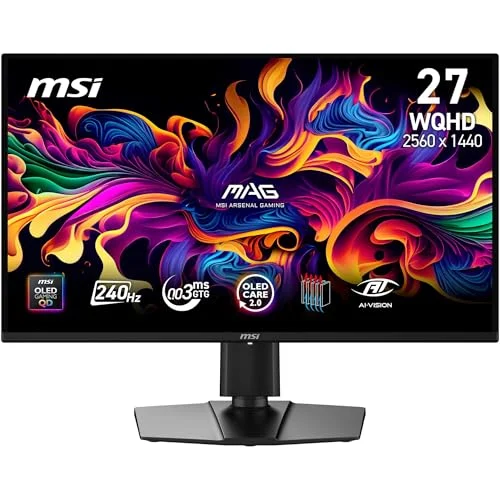 MSI MAG 274QPA QD-OLED X24 27″ a 360,05 € (-29 %)
