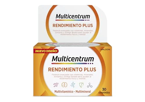 Multicentrum Plus Ginseng Ginkgo para adultos por 8,46 € (-31 %)