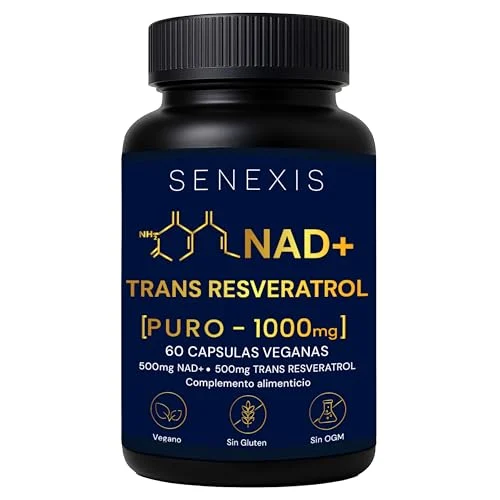 NAD Resveratrol SENEXIS 60 cápsulas por 17,09 € (antes 29,99 €)