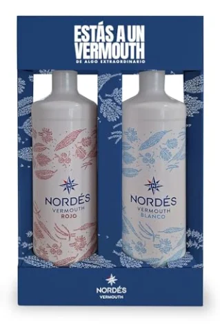 Nordés Pack Vermut Premium Rojo y Blanco (2×1 L)