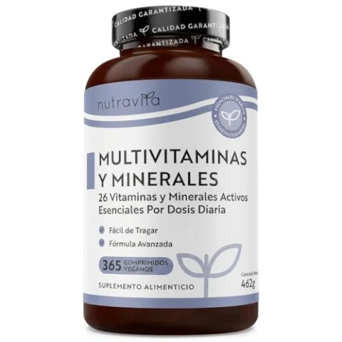 Nutravita Multivitaminas Veganas: 365 comprimidos