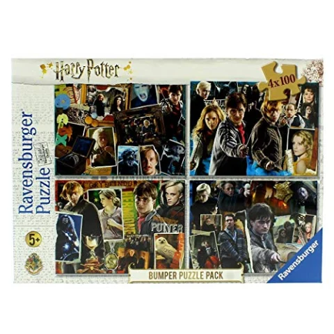 Pack de 4 puzzles Harry Potter Ravensburger