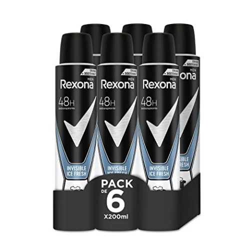 Pack de 6 Rexona Invisible Ice