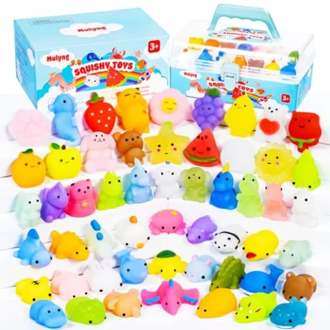 Pack de 80 Mulyng Mochi Squishy