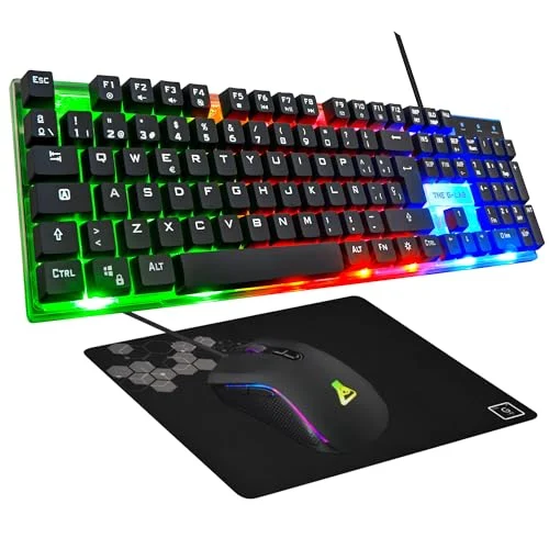 Pack gaming G-Lab Yttrium: teclado, ratón y alfombrilla por 19,99 €