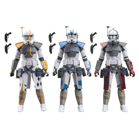 Pack Star Wars Black Series ARC Trooper con 3 figuras
