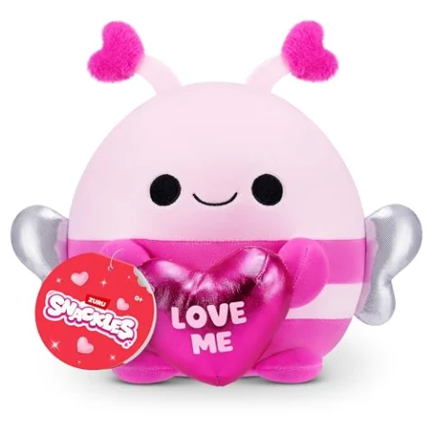 Peluche Snackles Abeja Love Edition
