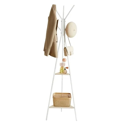 Perchero VASAGLE con 2 estantes por 22,94 € (-15 %)