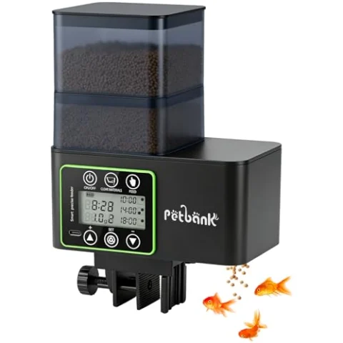 Petbank comedero automático para peces