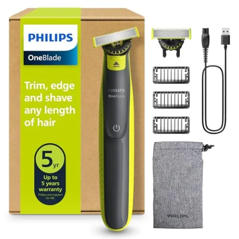 Philips OneBlade 360 Auténtico Recortadora y afeitadora eléctrica