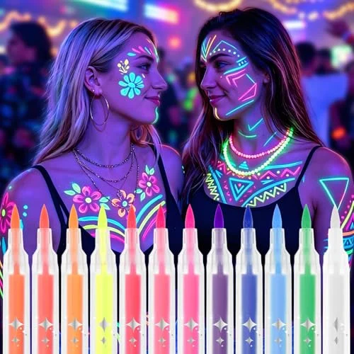 Pintacaras infantil AYBUY UV con 12 colores por 7,59 € (-24 %)