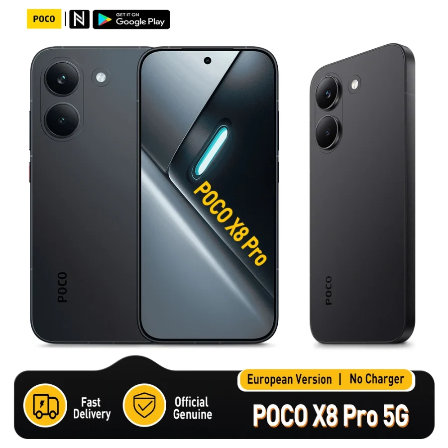 POCO X8 Pro 5G 256GB por 315,26 €: AMOLED 120Hz y 50MP OIS