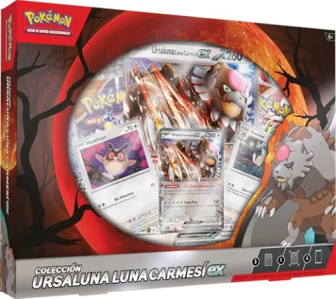 Pokémon Colección Ursaluna Luna Carmesí