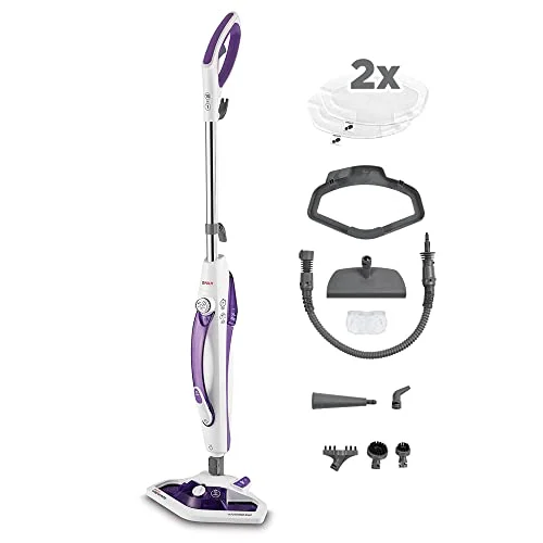 Polti Vaporetto SV440 Double por 116,11 € (-22 %): escoba a vapor 2 en 1