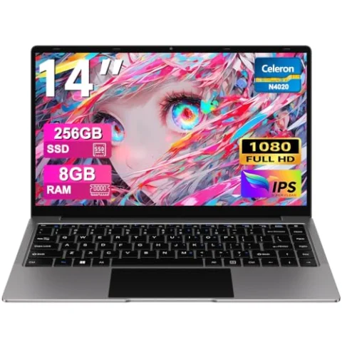 Portátil bvate 14″ con 8 GB y 256 GB SSD