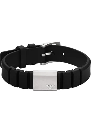 Pulsera Emporio Armani de cuero para hombre por 25,20 € (-52 %)