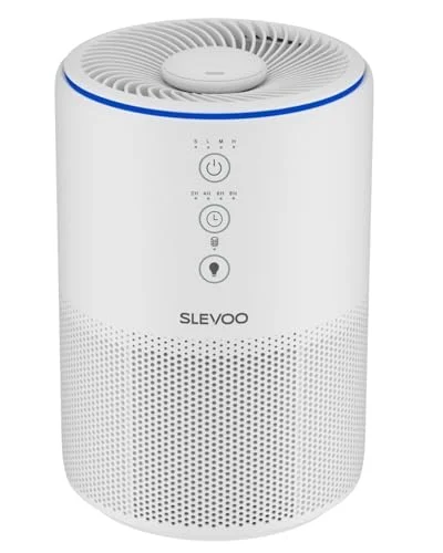 Purificador de aire Slevoo con filtro HEPA 3 en 1 por 29,33 € (-36 %)