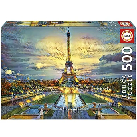Puzzle Educa Torre Eiffel de 500 piezas