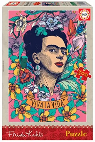 Puzzle Educa Viva la Vida de Frida Kahlo