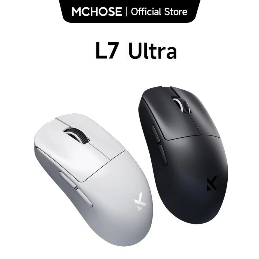 Ratón gaming MCHOSE L7 Ultra PAW3395 por 66,02 €