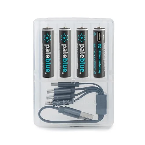Recargables Marca PALEBLUE Modelo PALEBLUE Rechargeable USB AAA 1 por 20,50 € (-18 %)